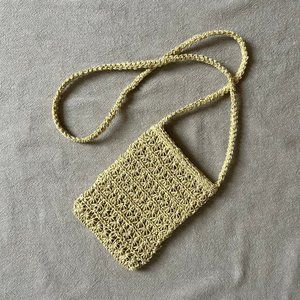 Handmade Crochet Small Cross Body Bag
